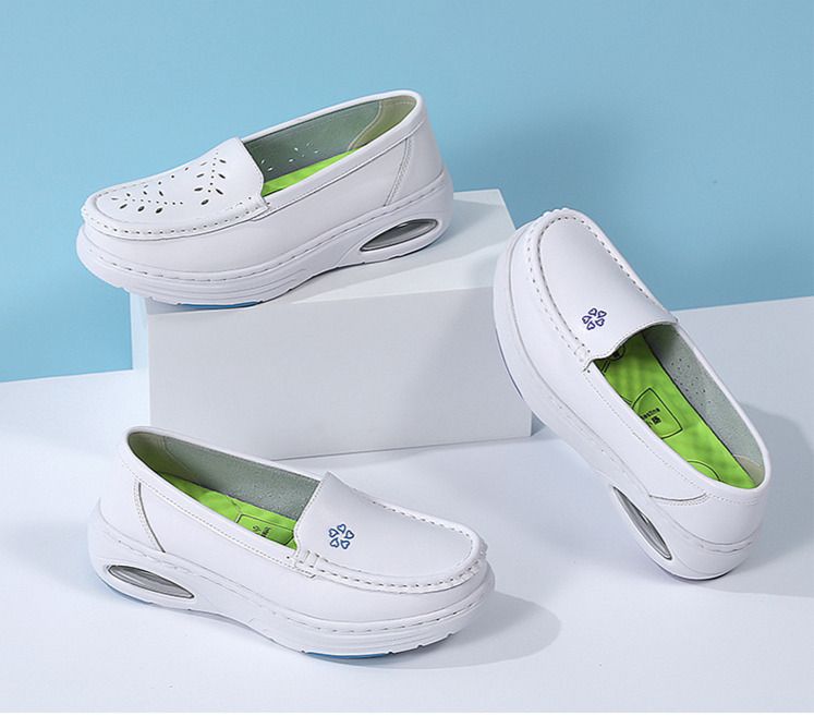 2024 Weiche Sohlen, bequeme Sommerschuhe mit rutschfester Sohle, atmungsaktiv, nicht müde, geruchshemmend, Arbeitsschuhe für Damen_voghion.com