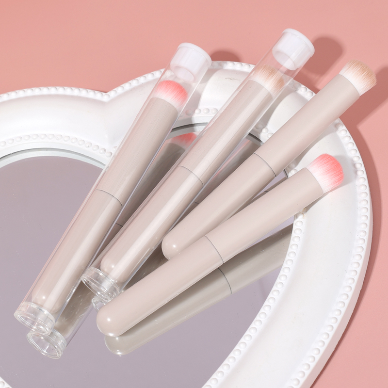 Mehrzweck-Lippenpinsel, Concealer, Highlighter, dunkler Kreis, Fleck, Concealer, Lippenstift, Lidschatten, detailliertes Make-up_voghion.com