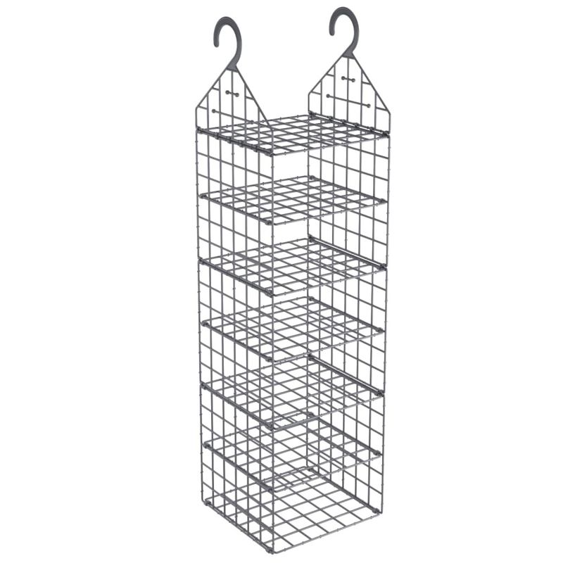 Hanging Closet Organizer with 7 Shelves 2 pcs_voghion.com