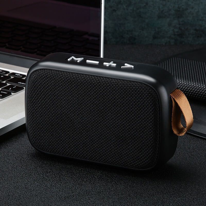 Przenośny głośnik bezprzewodowy Mini G2 6D Bass kompatybilny z Bluetooth 4.2 z gniazdem karty USB TF Głośnik niskotonowy dla_voghion.com