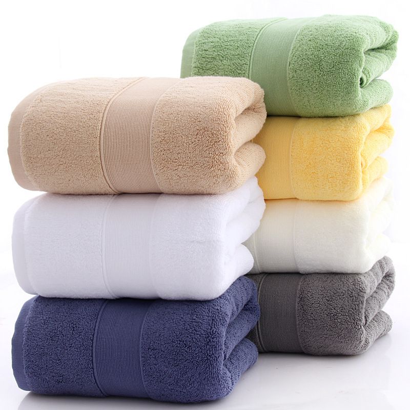 Premium Cotton Bath Towels - 70x140cm To 80x160cm, 400-800GSM, A-Class Certified, Dot/Striped/Lurex Designs, Custom Embroidery_voghion.com