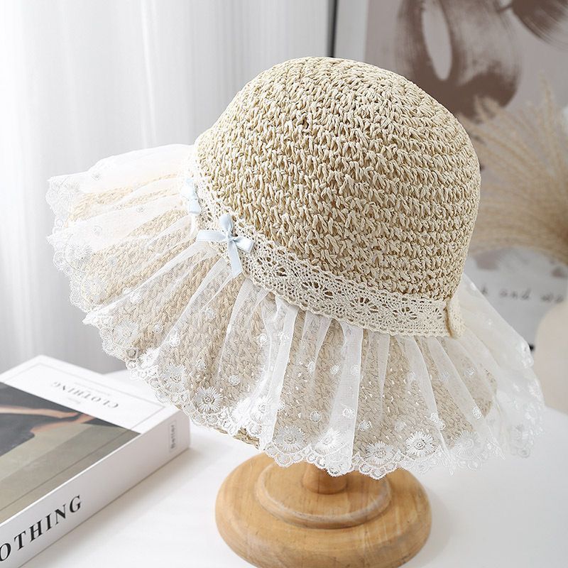 Womens Wide Brim Hat Summer Beach Sun Hat For Women_voghion.com
