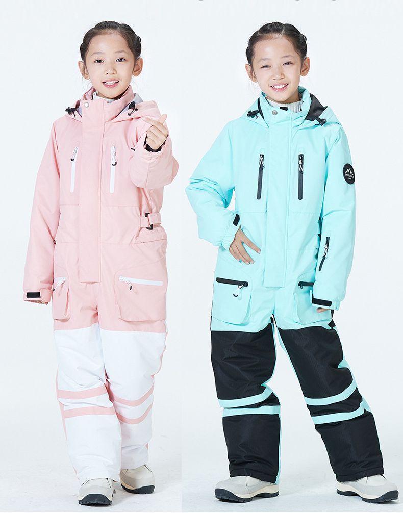 Nuova tuta da neve calda e traspirante da sci per ragazzi e ragazze_voghion.com