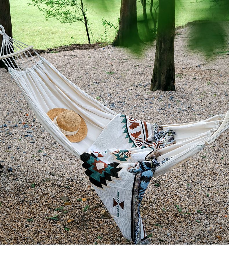 Hammock Outdoor Swing Summer Camping Anti-Tip Indoor Single Double Adult Dormitory Children's Hanging Chair_voghion.com