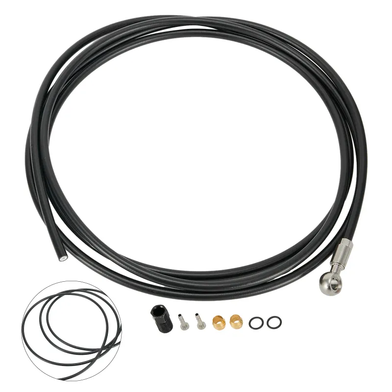 Fahrrad Ersatz Zubehör Für-Shimano BH90 System e Rohr 2m Brems Schlauch Kit Bike 2x Seag Ringe Banjo_voghion.com
