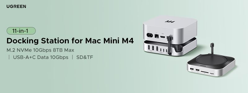 UGREEN 10Gbps C HUB 4K60Hz Type-C To HDMI RJ45 PD100W SD&TF USB Adapter For MacBook IPad Samsung Laptop Accessories Docking_voghion.com