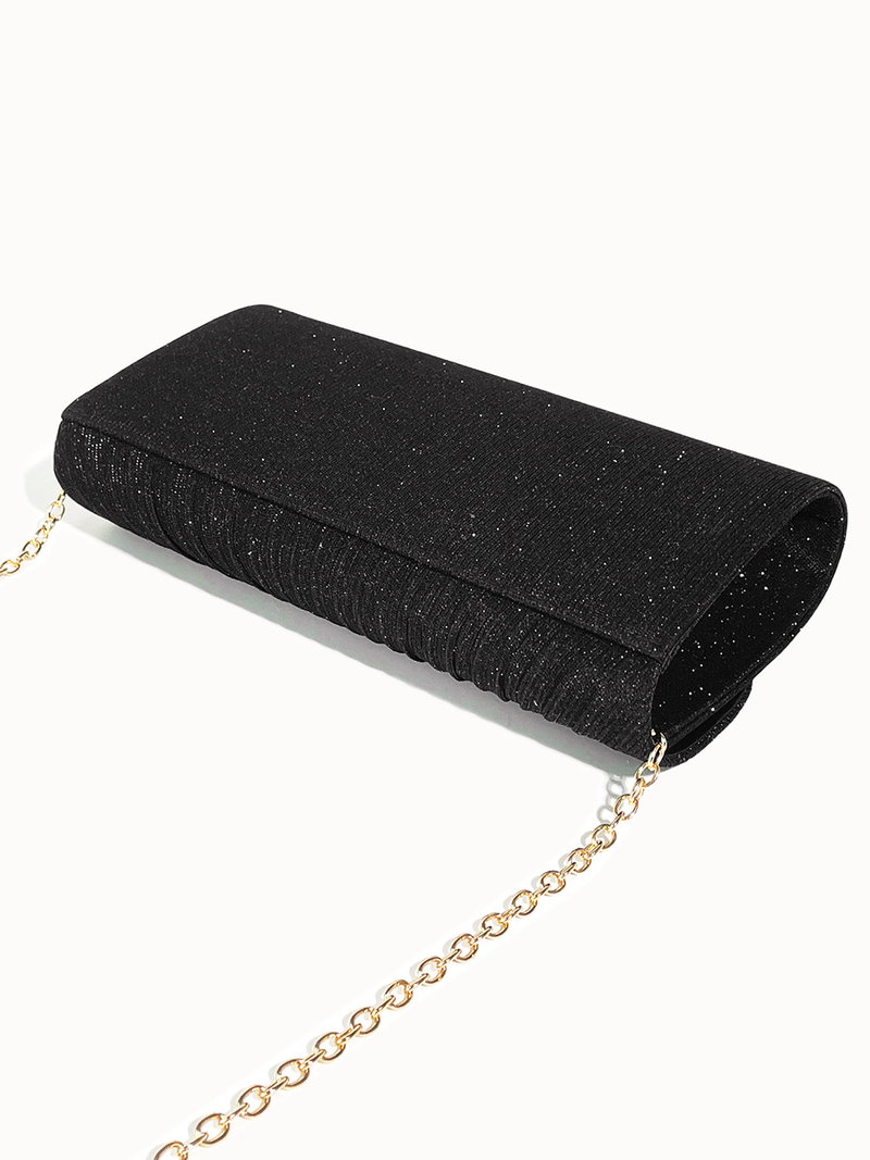 Striscia di bordo in polvere fine per hardware, modello a conchiglia, piccola borsa quadrata, per feste e banchetti_voghion.com