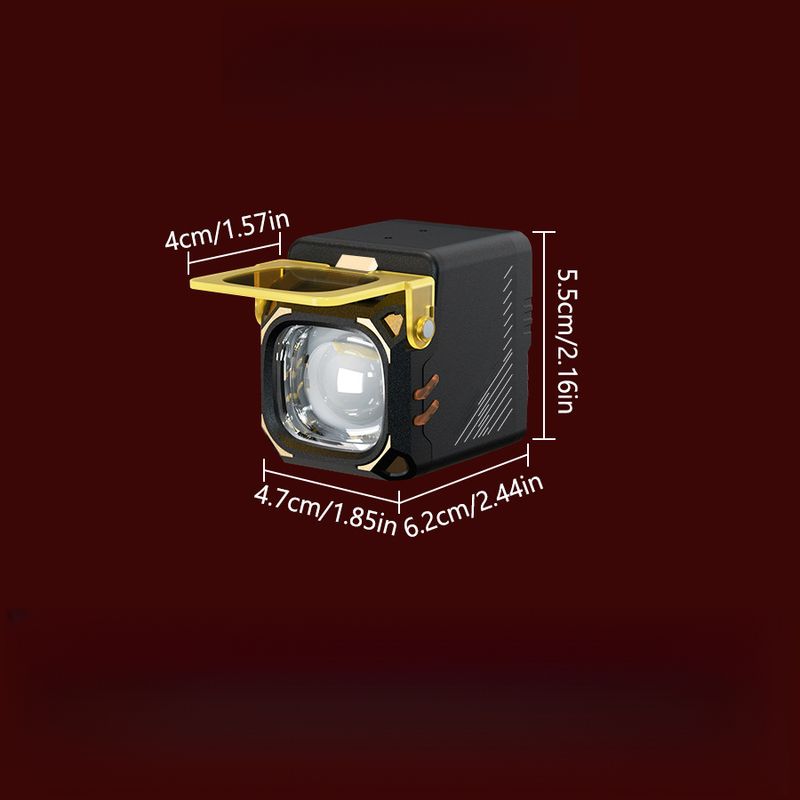 Bicycle Front Super Bright Waterproof Wireless Remote Control Far And Near Dual Strong Flashlight Night Riding Ing_voghion.com