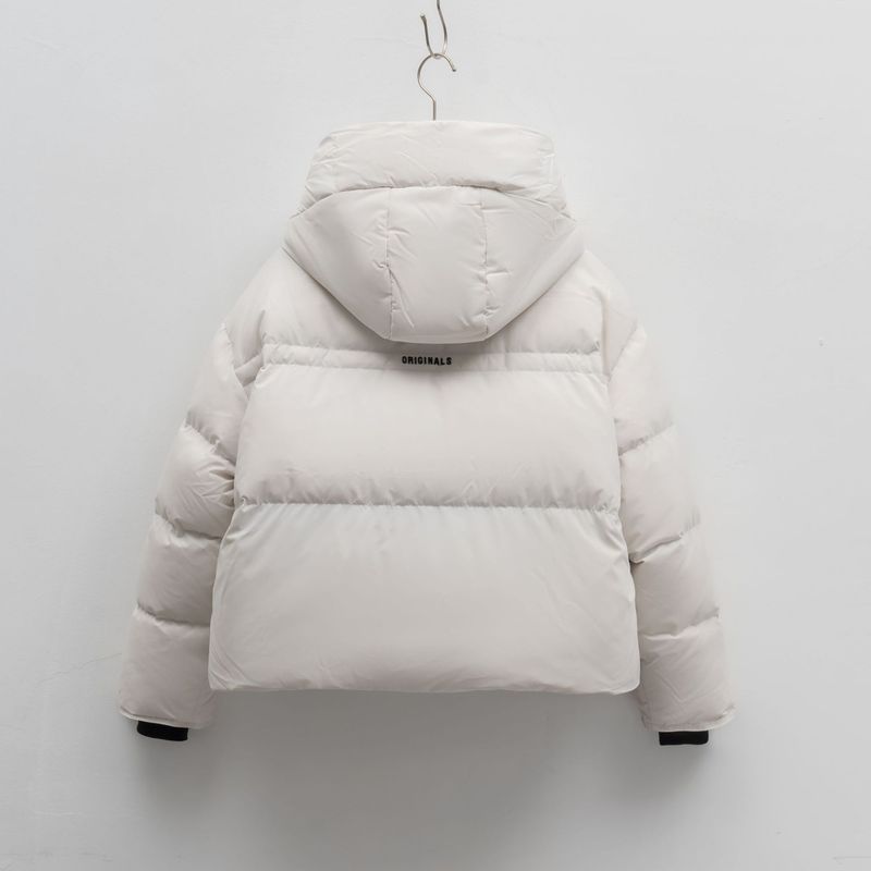 New 90 Down Jacket Women's Simple Thickened Winter Short Duck Down New Down Jacket_voghion.com