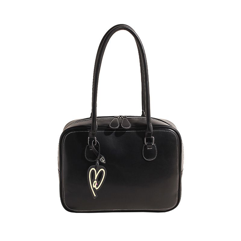 Large Capacity Toast For Women 2024 Autumn New Office Underarm Tote Single Shoulder Crossbody Handbag Bowling Bag_voghion.com