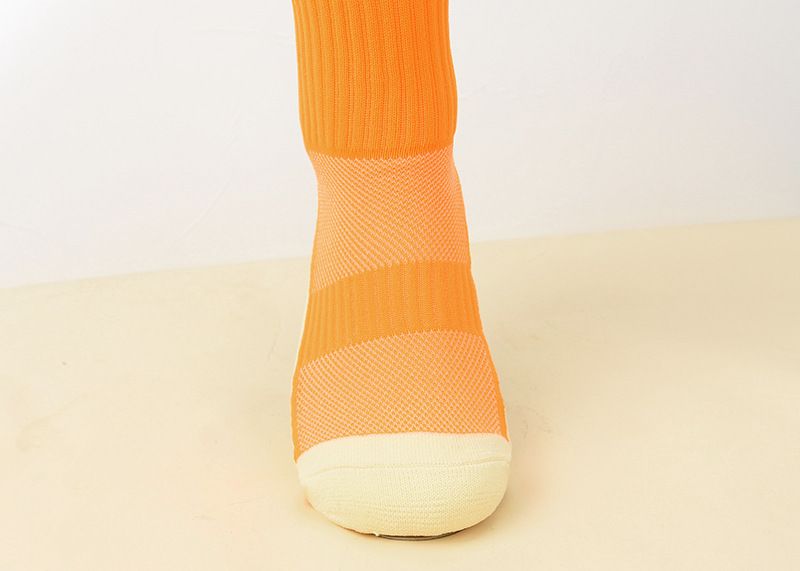 Calzini da calcio da uomo in spugna con fondo spesso, calzini da calcio in rete traspiranti antiscivolo a pois, calzini da basket d'élite, da corsa_voghion.com