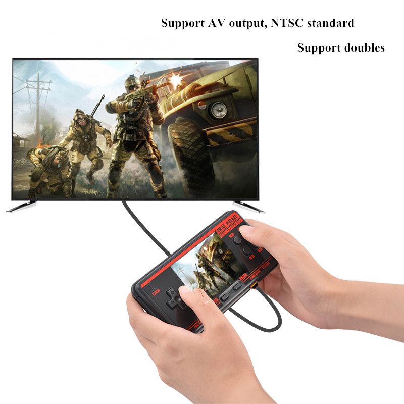 Console per videogiochi retrò integrata con oltre 1000 giochi, supporto per 8 emulatori di gioco, console per videogiochi tascabile portatile FC3000, lettore di giochi portatile_voghion.com