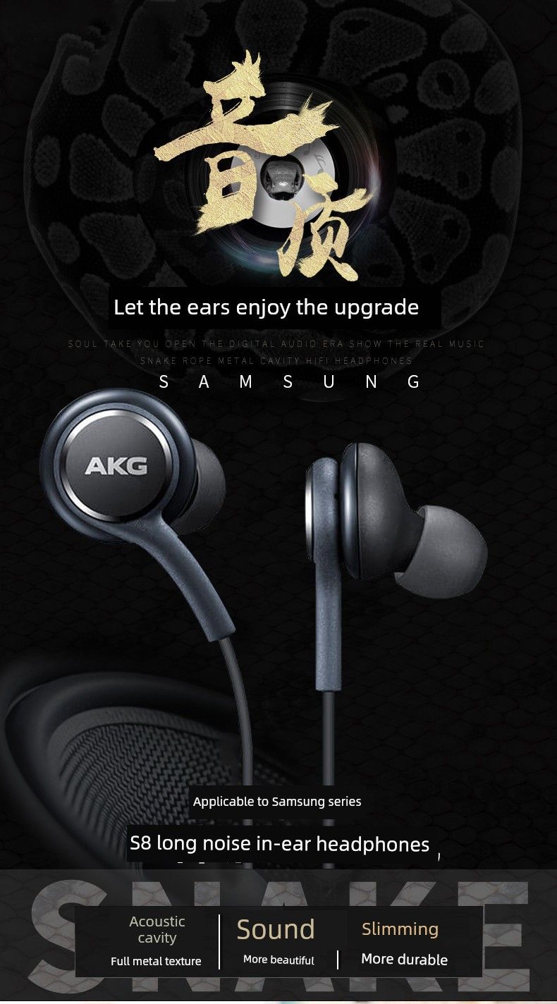 Gäller Samsung AKG Original Headset S10 + In-Ear Note10/20 Mobiltelefon S21/S22u Neutral Typ-C_voghion.com