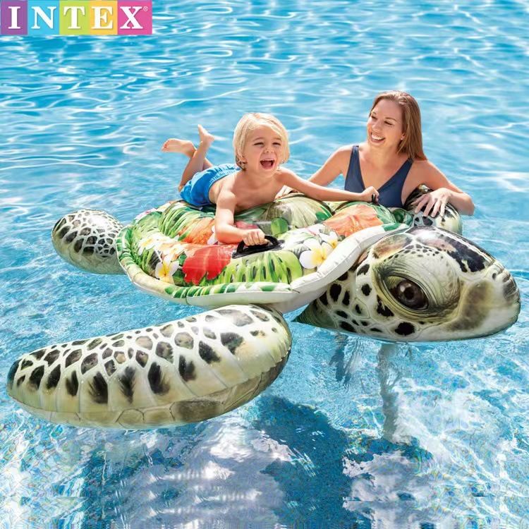 INTEX Ride-On Inflatable Toy Children's Pool Animal Float Water Play_voghion.com