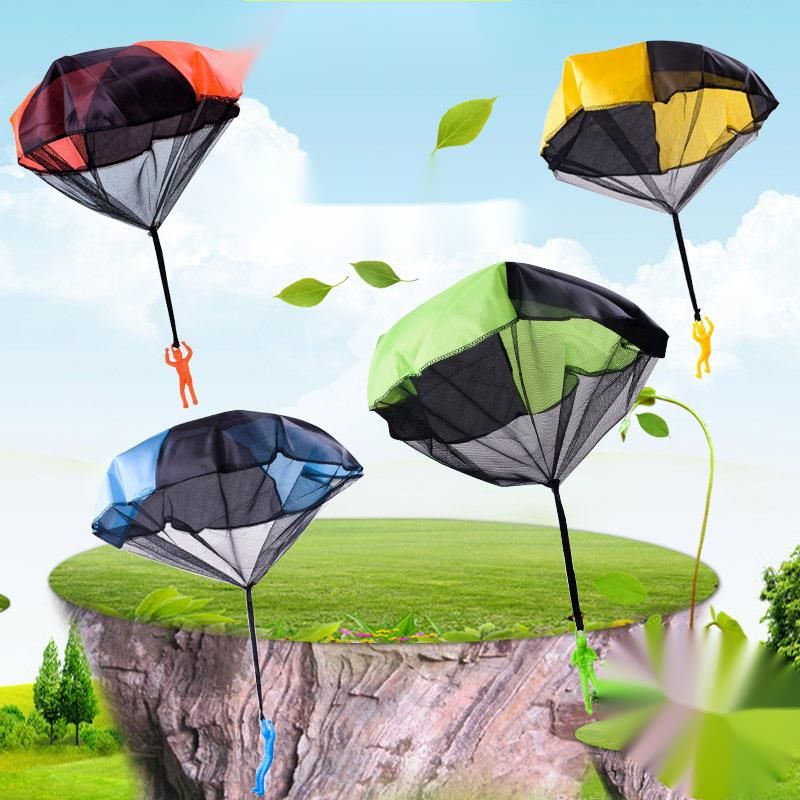 Lancio a mano Giocattolo per bambini Asilo nido Volo a vela Paracadute Scuola elementare Studenti Sport all'aria aperta Lancio aereo_voghion.com