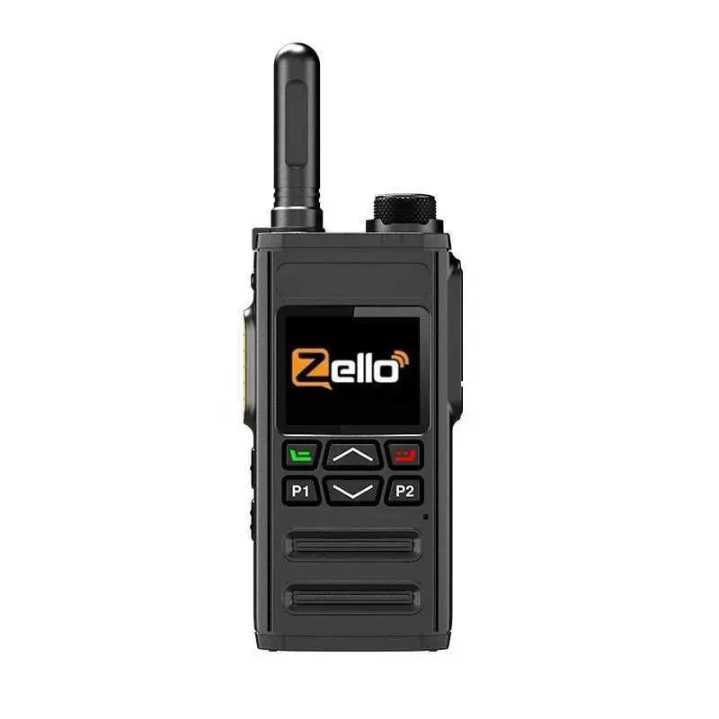 Lepsza jakość Zello 4g Karta SIM Sieć WiFi Telefon komórkowy Radio Duży zasięg 100 mil Profesjonalny POC Walkie Talkie X250129_voghion.com