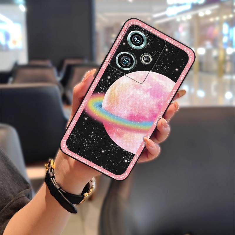 Geeignet für ZTE-Telefonhülle, einfache Textur, voller Rand, Graffiti, trendig, kreativ, Anime, Silikon, Jugend, digital, weiblich_voghion.com