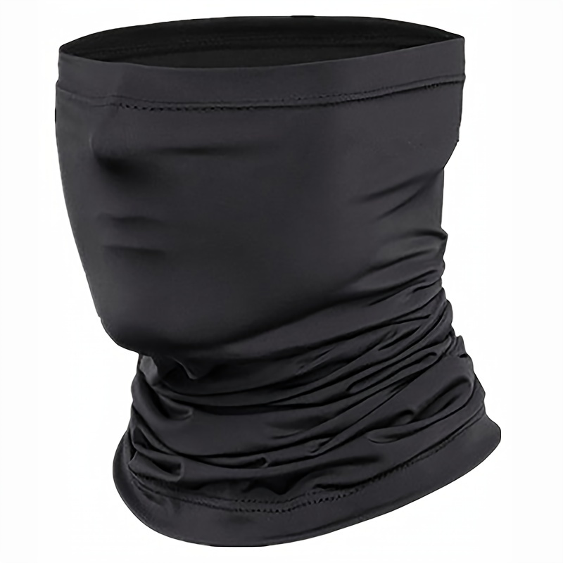 Sciarpa con maschera multifunzionale, antivento e antipolvere, adatta per la guida sportiva_voghion.com