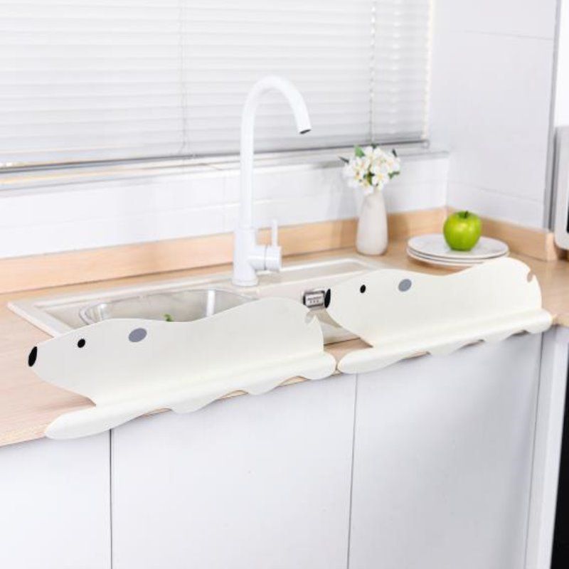 Ventosa per lavello da cucina, deflettore fisso per lavaggio piatti, deflettore per spruzzi d'acqua sul controsoffitto della piscina_voghion.com