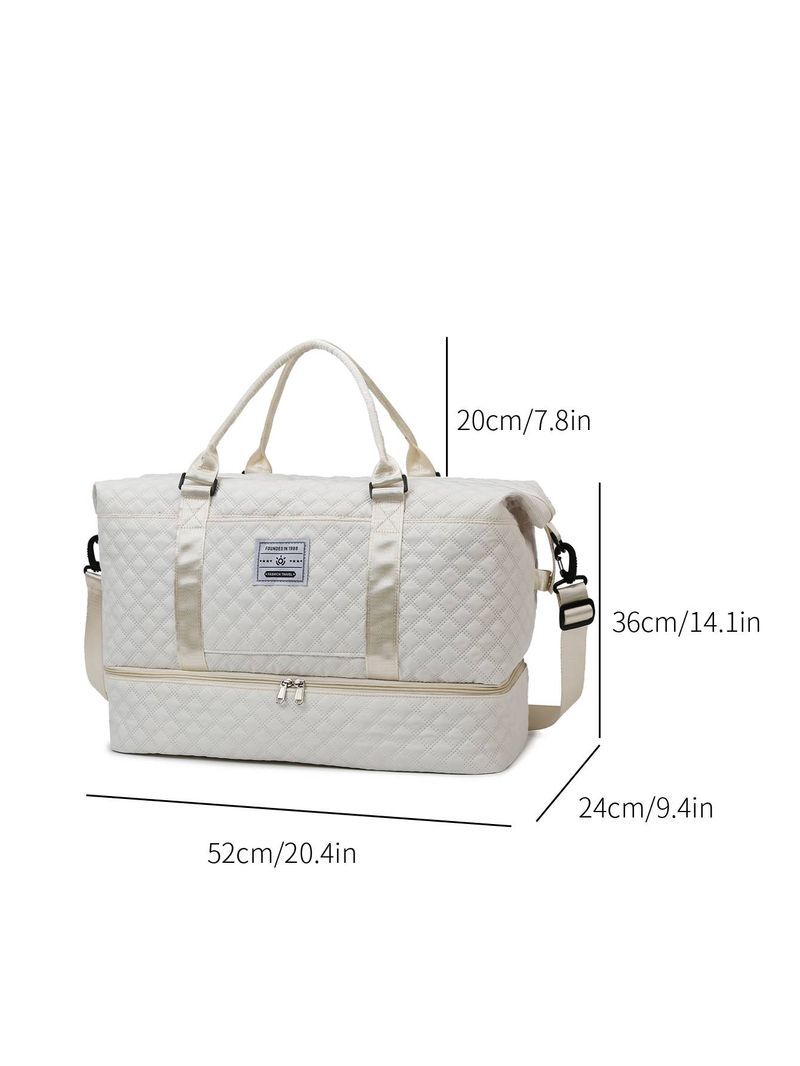 Reisetasche Damen, große Kapazität, Geschäftsreisen, Schuhbox, Gepäckaufbewahrung, tragbare Fiess-Tasche für_voghion.com