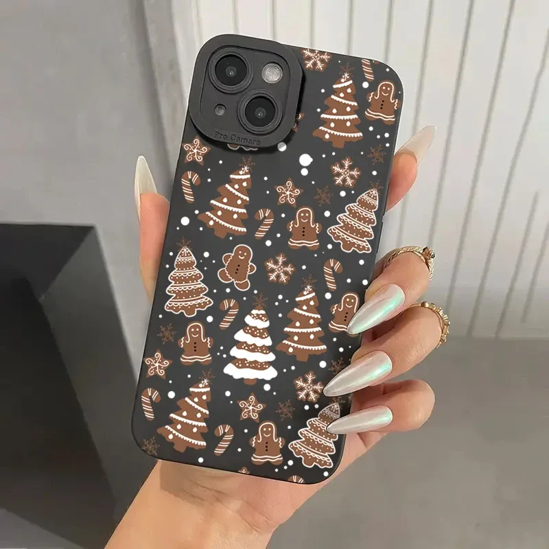 Voor Xiaomi 14T Pro Case Poco F6 Grappige Kerst Telefoonhoesje Voor Mi 13T 12T 14 13 12 11 Lite 5G NE Poco F5 X3 X5 X6 M6 Pro Cover_voghion.com