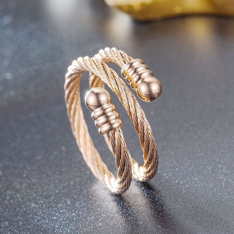 Nieuw titaniumstaal met verstelbare mond voor gepersonaliseerde Koreaanse versie van niche-koppelring_voghion.com