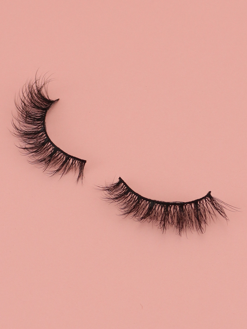 Cils en fibres chimiques 3D chauds, boucles stéréo naturelles, 20 paires de faux cils de plus que les cils plats_voghion.com