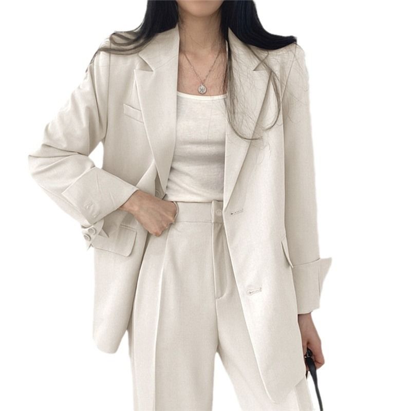 Blazer marrone da donna 2023 primavera e autunno taglia piccola, nuovo stile coreano, abito casual alla moda_voghion.com