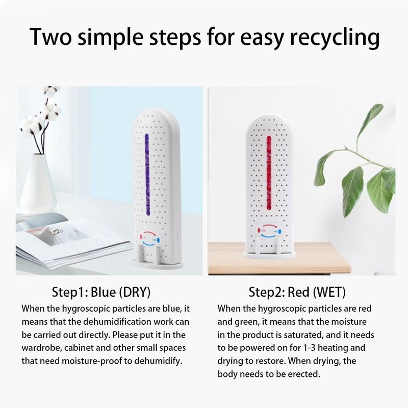 1 Pcs Mini Luft Trockner Bad Schlafzimmer Entfeuchtung Recycelbar Feuchtigkeit Absorber Kleiderschrank Tragbare Innen Luftentfeuchter_voghion.com