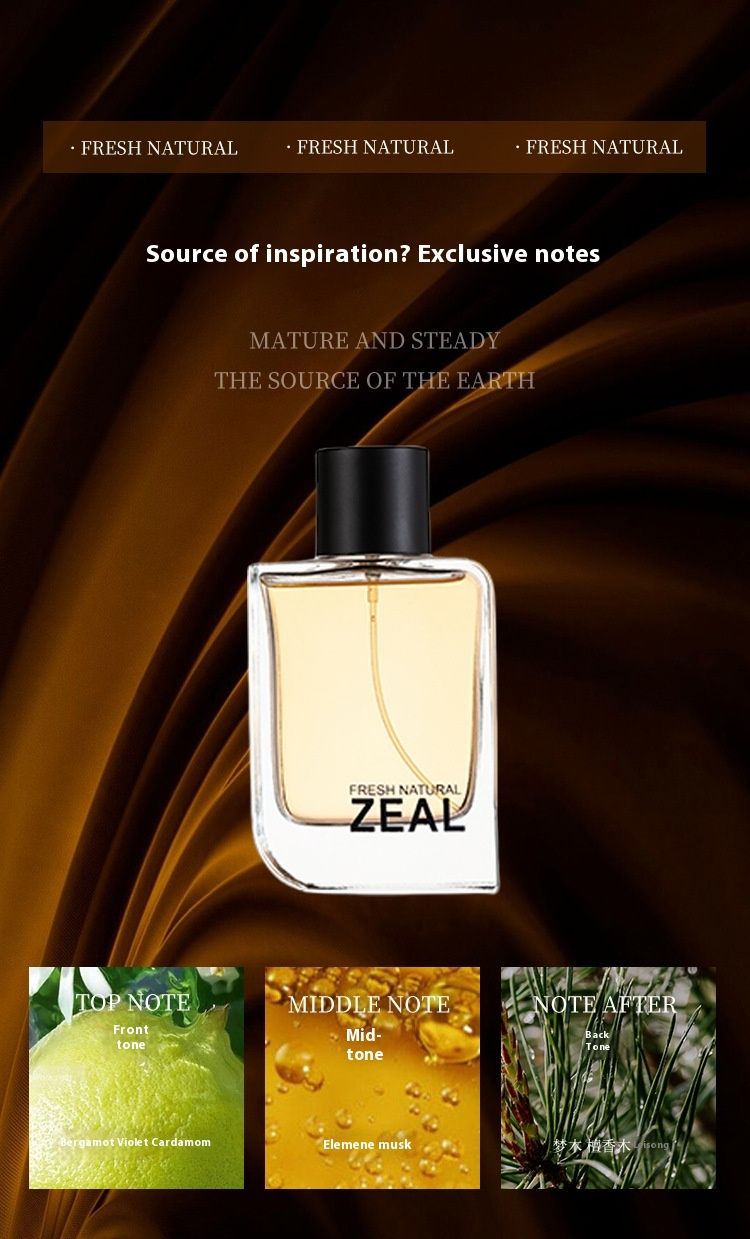 Enthusiastic Men's Perfume 100ml Persistent Fragrance Wood Fragrance Gulong Perfume_voghion.com