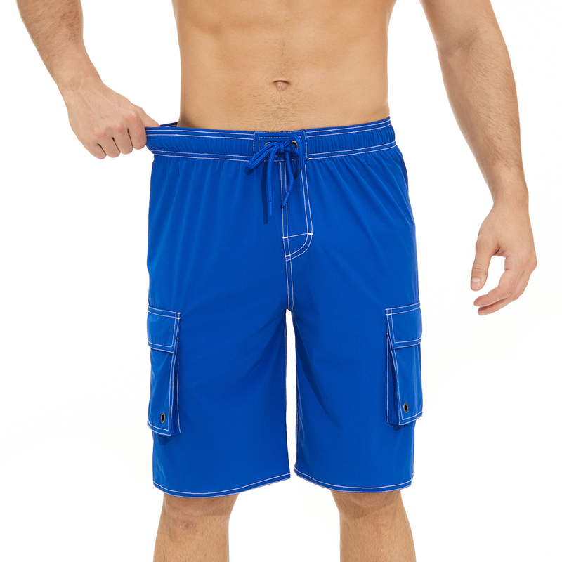 Summer jogger solid color short casual and comfortable shorts, outdoor oversized beach pants_voghion.com