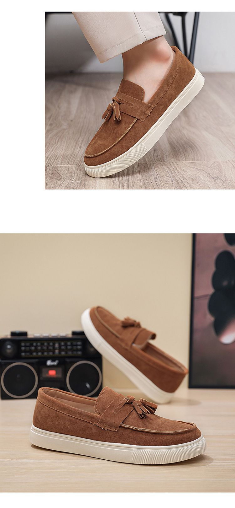 SHLIANG Neue Herren-Loafer aus Wildleder, klassische Loafer, Wanderschuhe, lässige Slip-On-Fahrschuhe für Herren, X0003_voghion.com