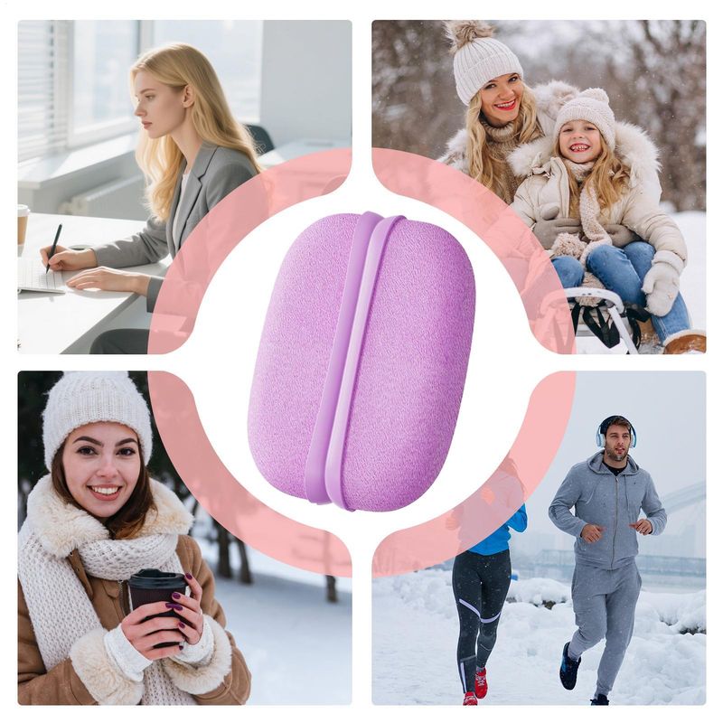 Scaldamani magnetico diviso con 3 temperature, riscaldatore ricaricabile tramite USB per uomo e donna, per Natale, inverno e freddo_voghion.com