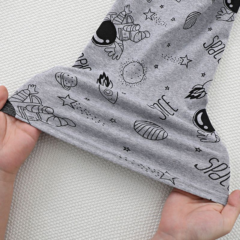 Adult Warmer 25 Spring New Style Edged Pure Cotton Printed Autumn Winter Warm Neck And Ear Protection Scarf_voghion.com