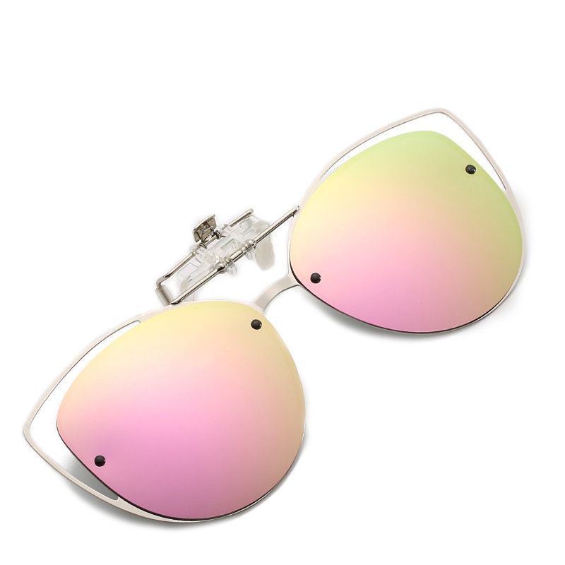 2025 Polarisierte Unisex-Sonnenbrille mit Sehstärke für Tag- und Nachtsichtgläser mit doppeltem Verwendungszweck, Katzenaugenbrille zum Aufstecken_voghion.com