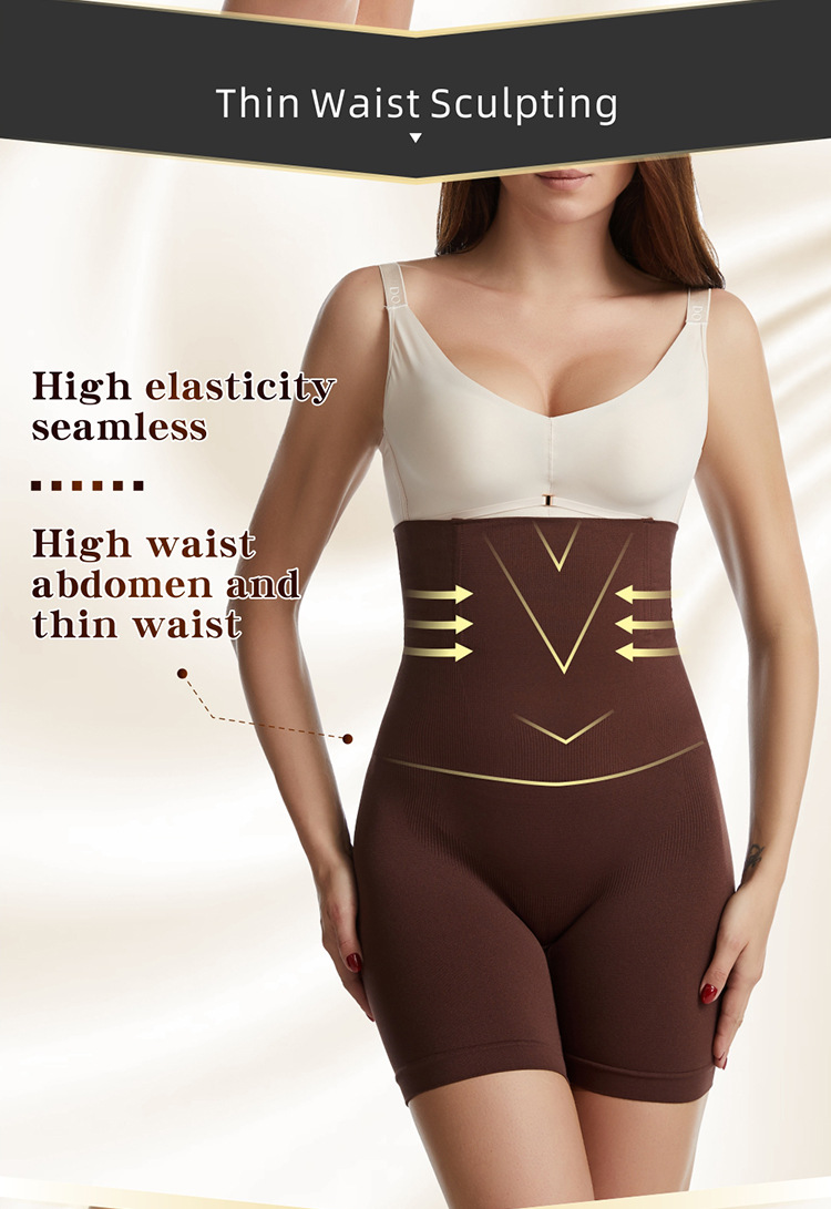 calças para mulheres após o parto, aperto da cintura, redução da barriga, calças de contenção para redução da barriga, modelagem corporal, boxer, levantamento de bumbum, roupa íntima com espartilho_voghion.com