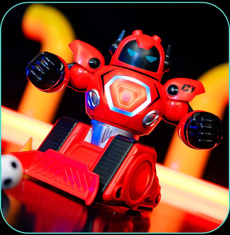 Boxningsrobot för 2 spelare - Interaktiv smart RC-stridsleksak för barn med fjärrkontroll_voghion.com