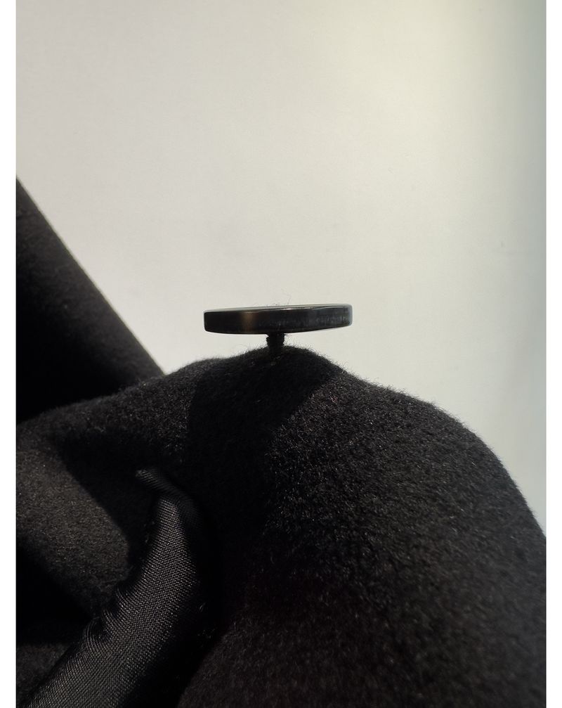 Trench double-face di lusso in misto cashmere e seta per donna – Elegante design con spalle scese, cappotto lungo aderente con drappeggio lusinghiero_voghion.com
