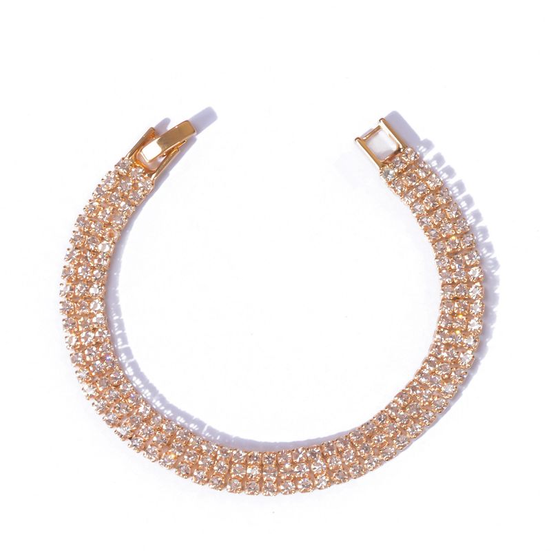 Fabbrica di braccialetti versatili con strass personalizzati e colorati per donne alla moda_voghion.com