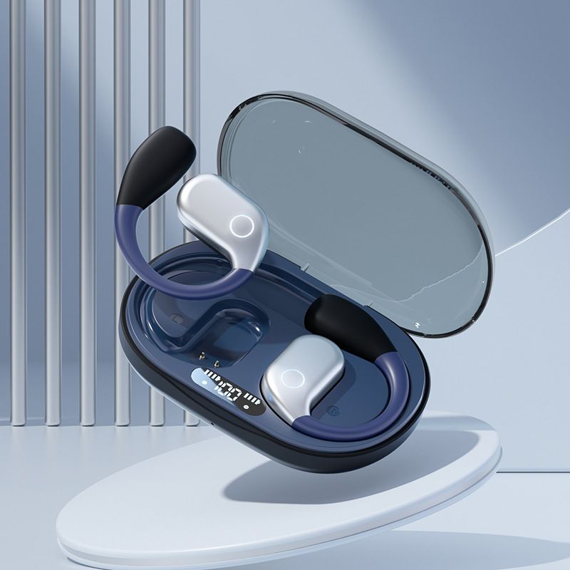 Neue M82 Ohrbügel OWS Laufsport Nicht-in-Ear Noise Cancelling Drahtlose Bluetooth-Kopfhörer_voghion.com