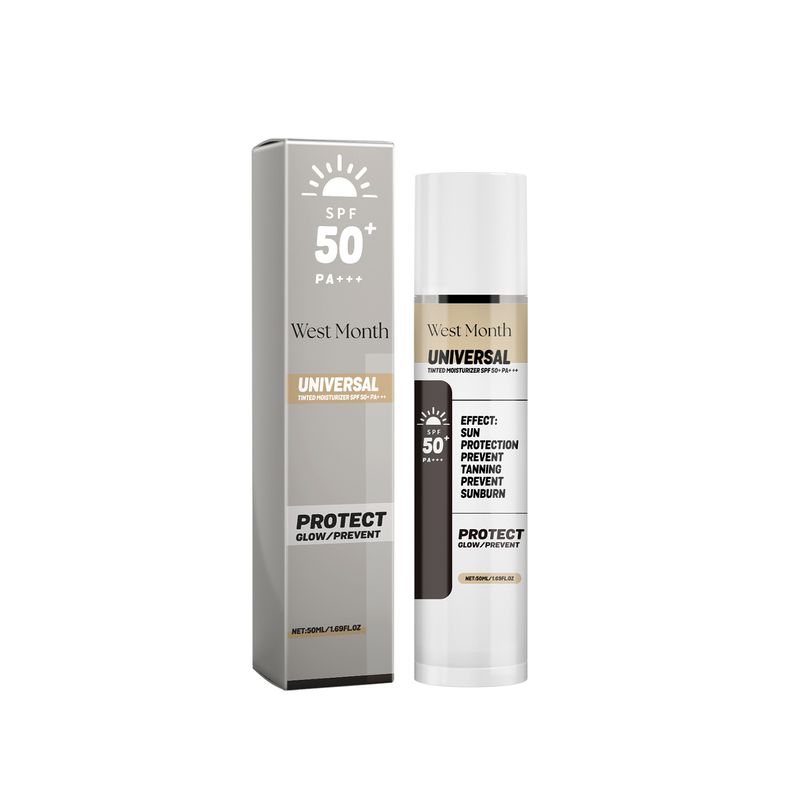 West&Month Multi in One Moisturizes and Repairs Skin, Facial Isolation UV Protection Cream_voghion.com