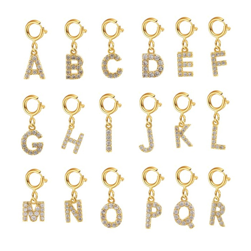 Fashion Letter Necklace DIY Jewelry Accessories Stainless Steel Female Clavicle Chain_voghion.com