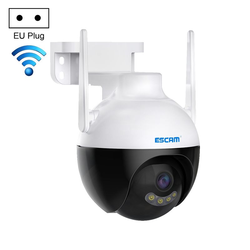 Telecamera IP WiFi intelligente QF300 da 4 MP con supporto rilevamento umanoide AI/tracciamento automatico/archiviazione cloud/visione notturna vocale bidirezionale, tipo di spina: spina UE_voghion.com