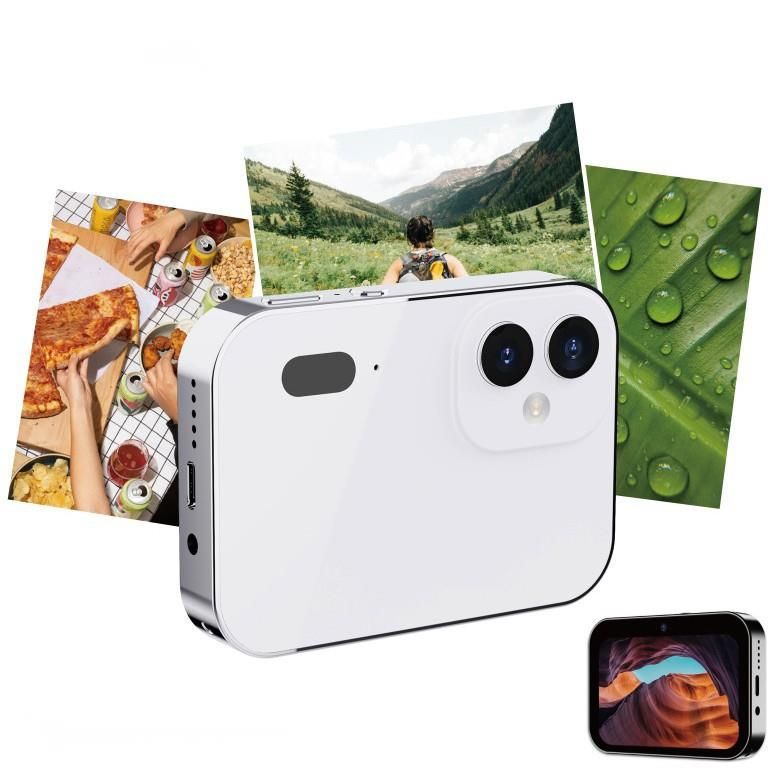 HD 64.0million Pixel CCD Music D6 Digital Camera Full Touch Screen Night Vision Singing_voghion.com
