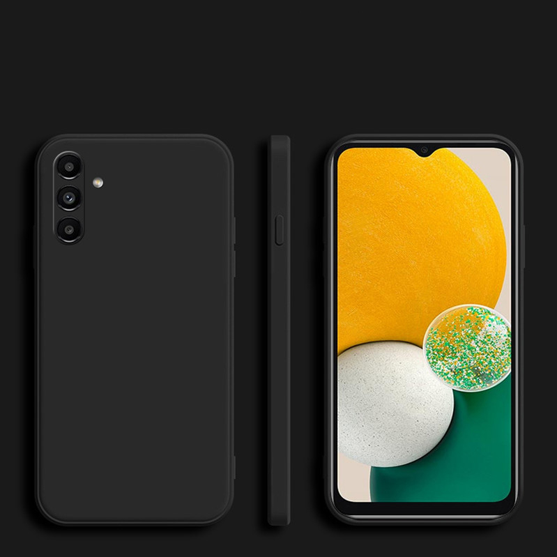 Soft Silicone Square Frame Case for Samsung Galaxy A14 A34 A54 A13 F13 A04 A04E 4G 5G Coque Camera Protective Back Cover_voghion.com