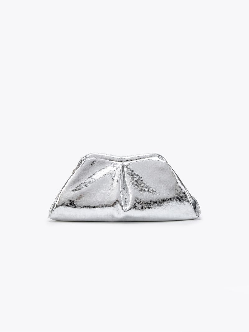 Borsa a tracolla con catena a motivo serpente, borsa con clip a nuvola, borsa da donna, borsa da sera, pochette, e-commerce_voghion.com