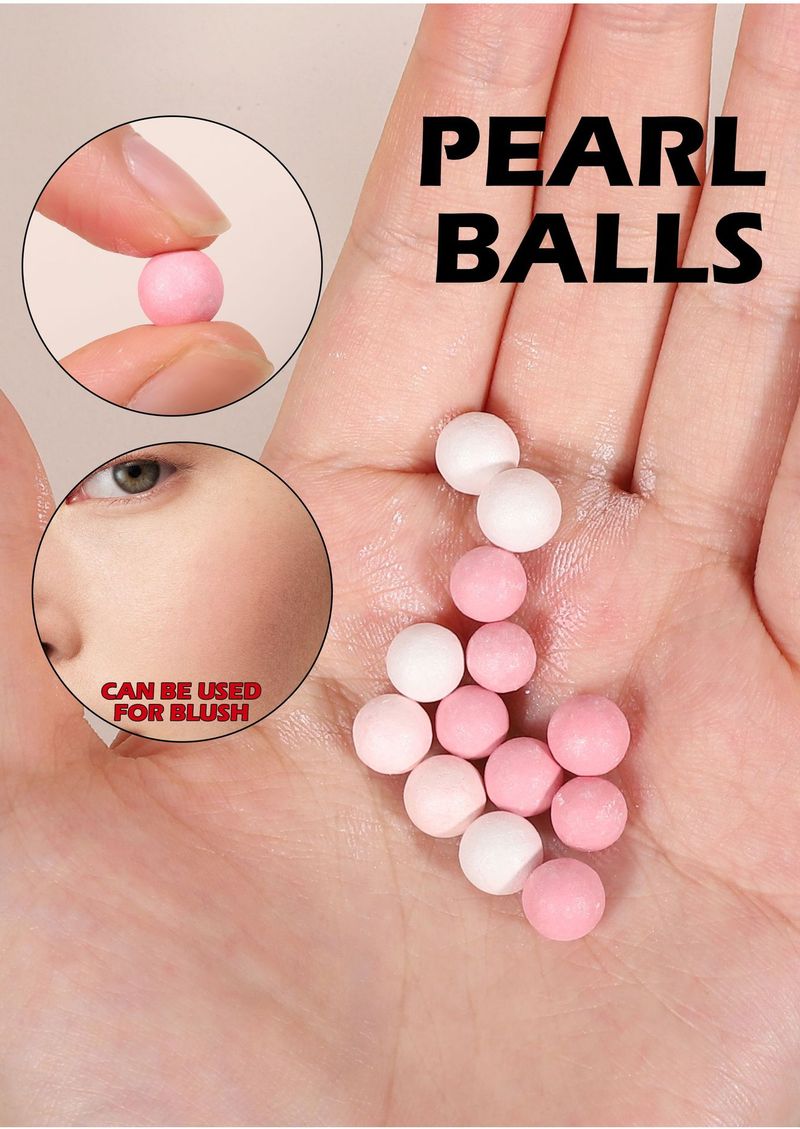 HANDAIYAN 5-Color Setting Powder Balls - Highlight & Contour, Pearlescent, Oil-Control, Long-Lasting_voghion.com