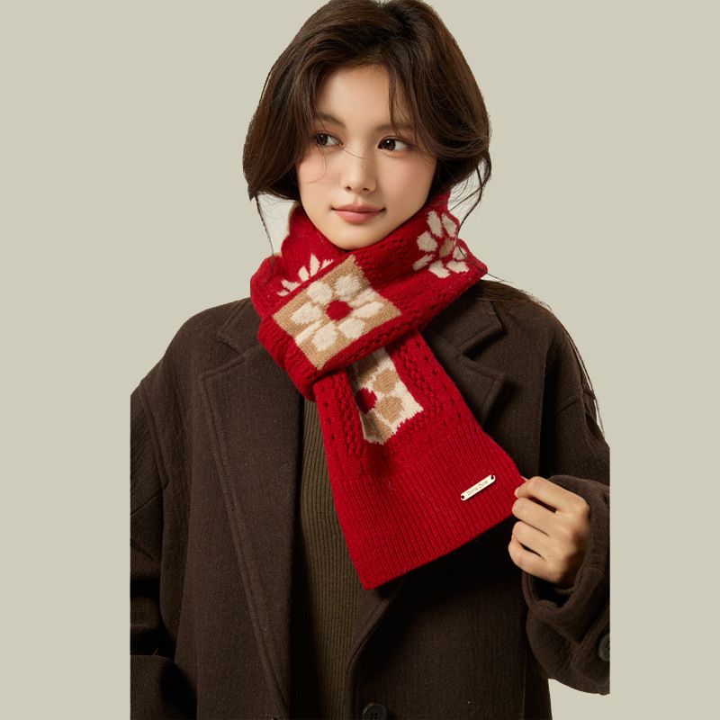 Cashmere Women's 2025 Autumn And Winter New Knitted Coldproof High Neck Fancy Elegant Crew Neck Sweater_voghion.com