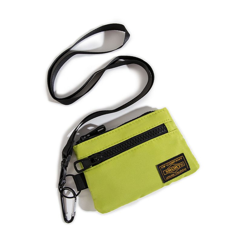 Borsa a tracolla unisex piccola, alla moda, casual, versatile, in tessuto Oxford, stile da lavoro, portamonete, semplice, portachiavi, borsa per carte_voghion.com