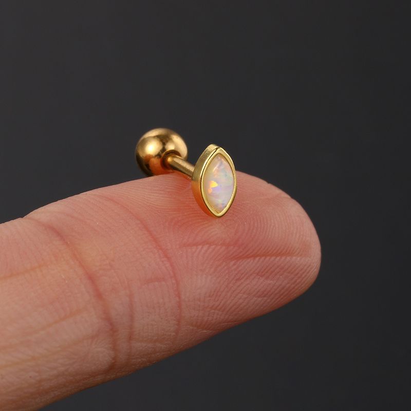 Orecchini unisex a vite in opale, molto venduti, per le donne, con micro zirconi intarsiati, orecchini personalizzati popolari_voghion.com